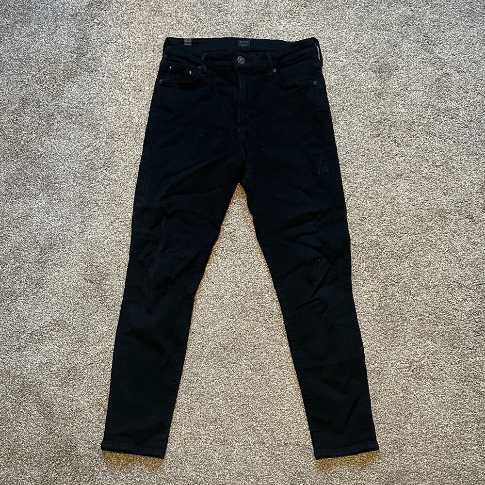 Citizens of humanity rocket crop HR skinny jeans size 28